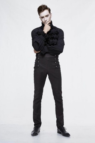 Pantalone jacquard doppiopetto