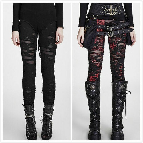 Leggings punk rave stile - leggings,