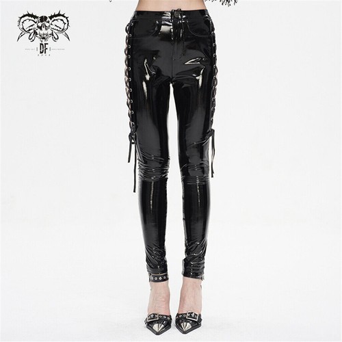 Pantalone pelle cavo coulisse