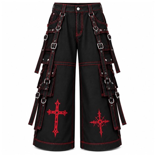 Pantalone cargo uomo - , nero