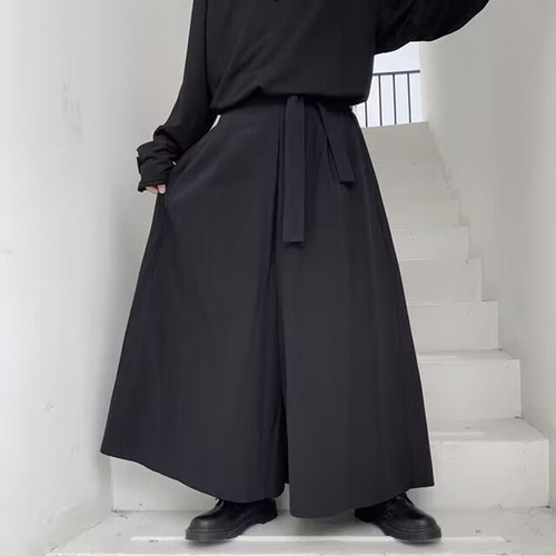 Pantaloni uomo gonna larghi