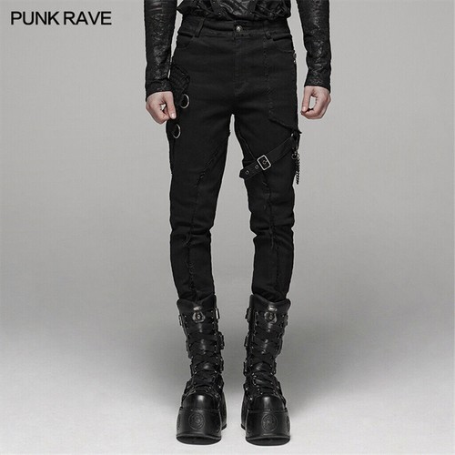 Pantaloni lunghi punk - pantaloni, rave