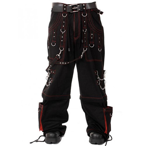 Pantaloni cargo uomo gotici