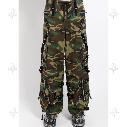 Pantaloni uomo cargo militare