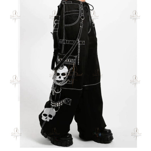 Pantaloni unisex gotici