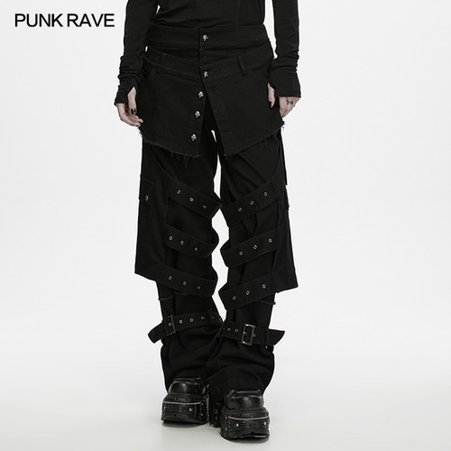 Pantaloni tattici punk - punk, rave