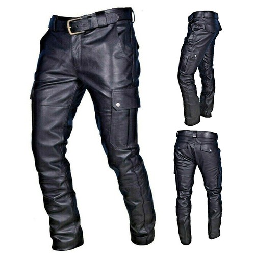 Pantalone uomo pelle - pantalone,