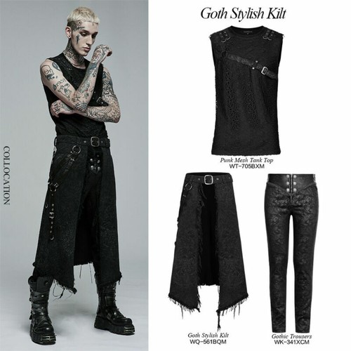 Pantaloni uomo punk - pantaloni,