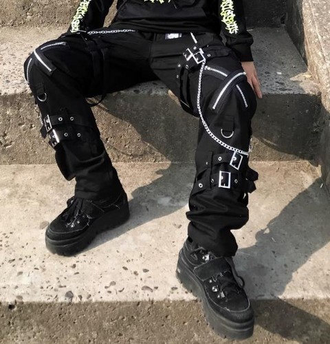 Pantaloni uomo punk - , hip