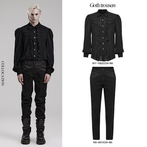 Pantaloni punk rave uomo - , scuri