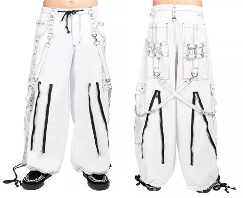 Pantaloni gotici bianchi - , uomo