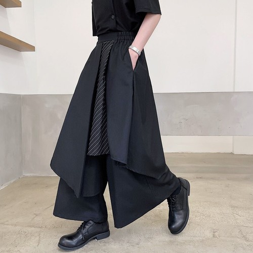Pantaloni eleganti larghi uomo