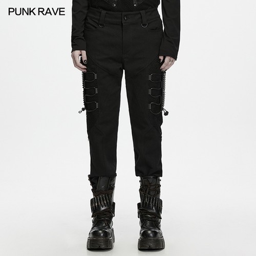 Punk rave nero techwear - punk,