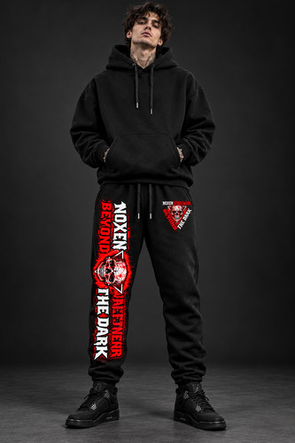 Noxen jogger uomo nero - jogger,