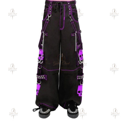 Pantaloni cargo uomo teschio