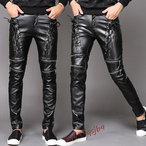 Pantaloni moto biker uomo - , slim