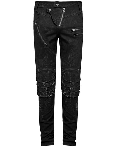 Pantaloni jeans uomo - punk, rave